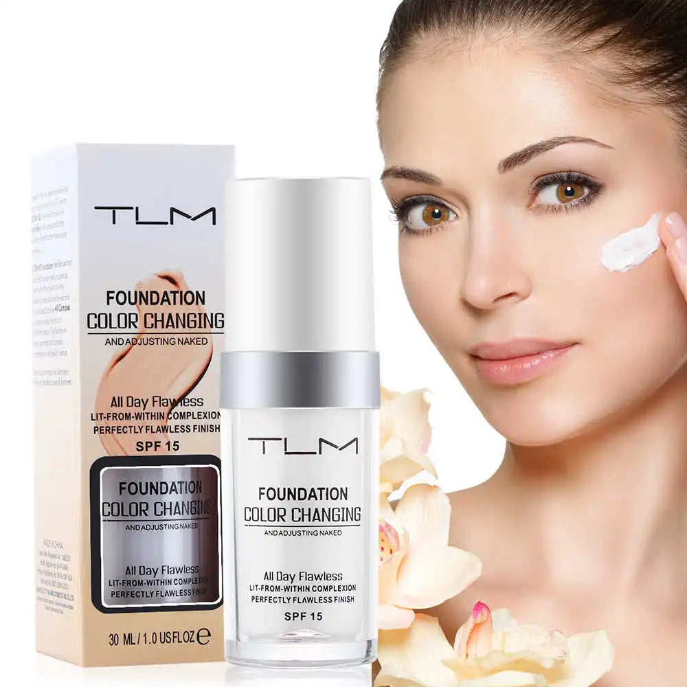 Magic Match Foundation – Color-Changing, Long-Lasting Matte Liquid for Hydrated, Flawless Skin All Day